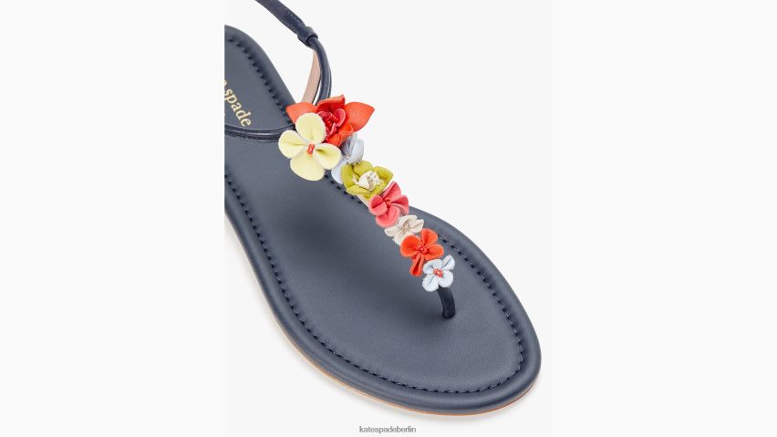 de Kate Spade Frauen Rosalie-Sandalen Blazer blau multi NB82J2533 Schuhwerk