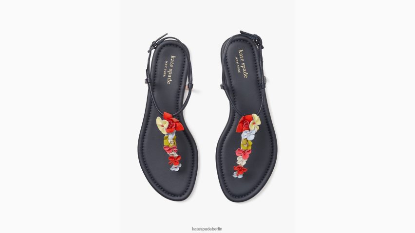 de Kate Spade Frauen Rosalie-Sandalen Blazer blau multi NB82J2533 Schuhwerk