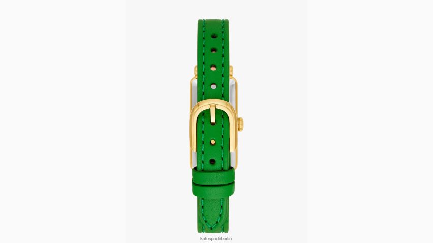 de Kate Spade Frauen Rosedale grüne Lederuhr Grün NB82J21180 Zubehör