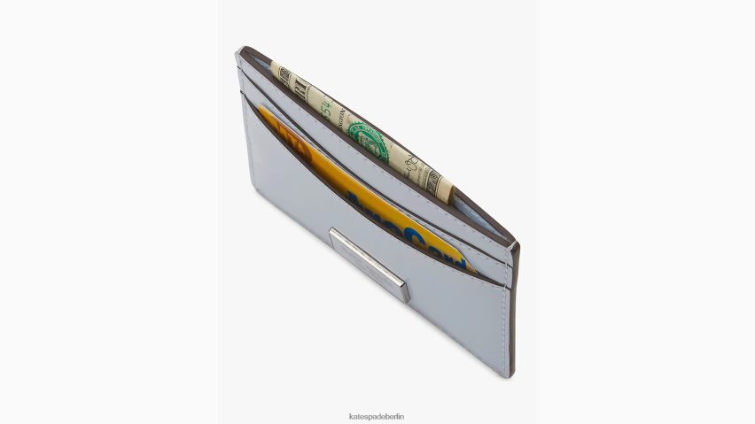 de Kate Spade Frauen Sam Icon-Kartenetui aus Leder Aquarell blau NB82J2412 Zubehör