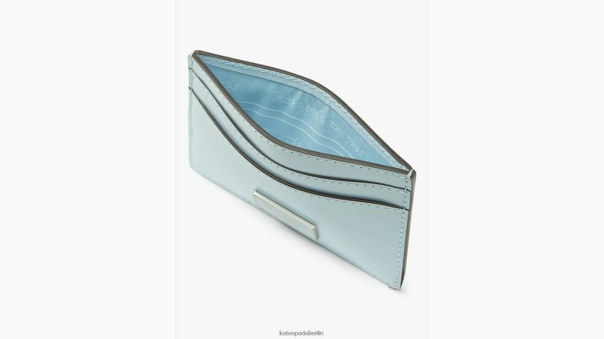 de Kate Spade Frauen Sam Icon-Kartenetui aus Leder Aquarell blau NB82J2412 Zubehör