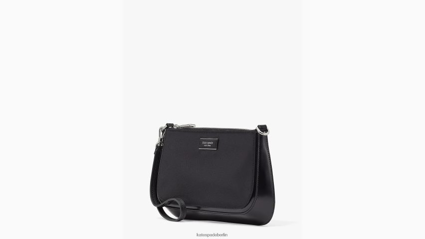 de Kate Spade Frauen Sam Icon Ksnyl Mini-Pochette aus Nylon Schwarz NB82J2195 Zubehör