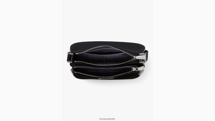 de Kate Spade Frauen Sam Icon Ksnyl Nylon East West Medium Umhängetasche Schwarz NB82J2245 Zubehör