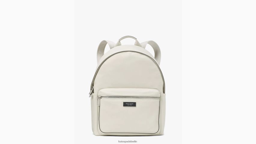 de Kate Spade Frauen Sam Icon Ksnyl Nylon mittlerer Rucksack steiniger Strand NB82J2264 Zubehör