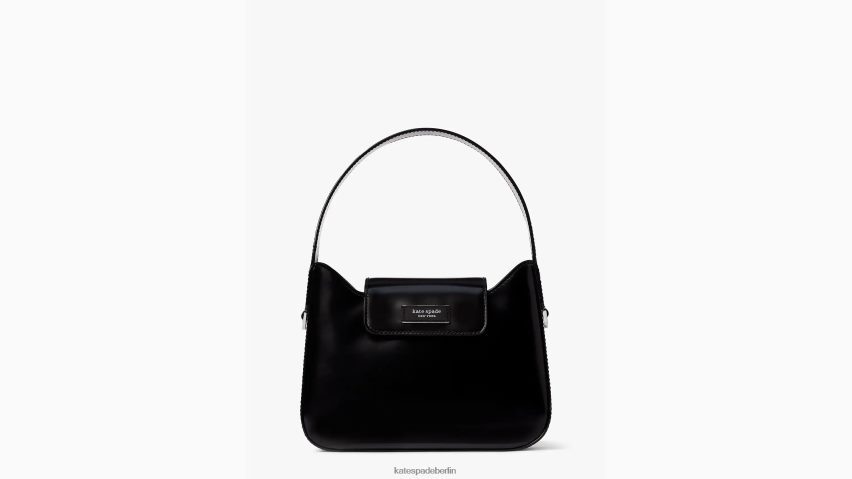 de Kate Spade Frauen Sam Icon Mini-Hobo-Tasche aus Leder Schwarz NB82J236 Zubehör