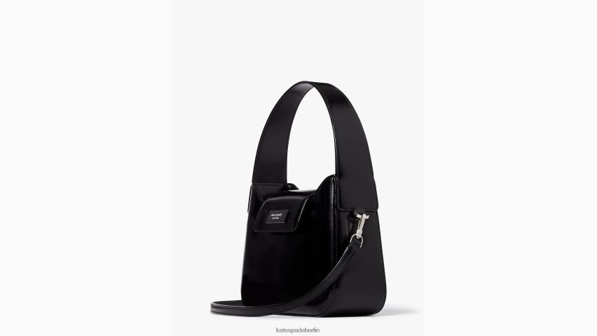 de Kate Spade Frauen Sam Icon Mini-Hobo-Tasche aus Leder Schwarz NB82J236 Zubehör