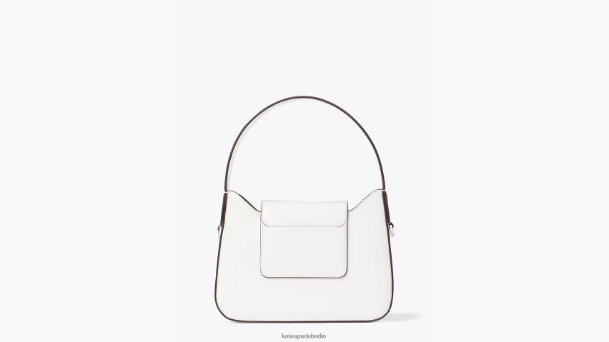 de Kate Spade Frauen Sam Icon Mini-Hobo-Tasche aus Leder echtes Weiß NB82J237 Zubehör