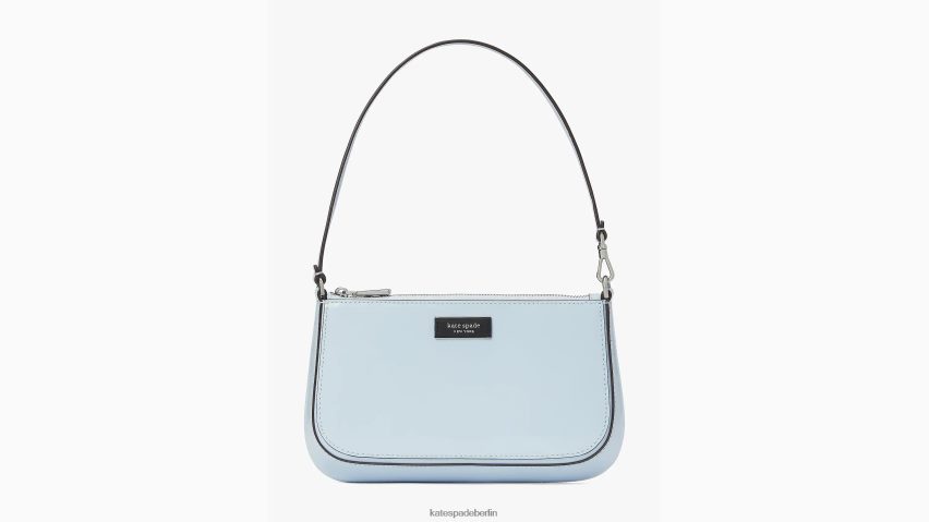 de Kate Spade Frauen Sam Icon Mini-Pochette aus Leder Aquarell blau NB82J2176 Zubehör