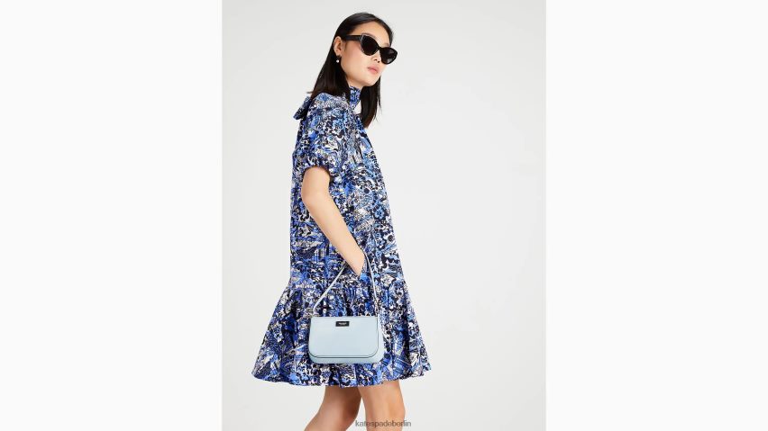 de Kate Spade Frauen Sam Icon Mini-Pochette aus Leder Aquarell blau NB82J2176 Zubehör