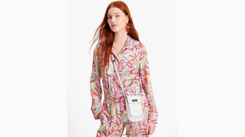 de Kate Spade Frauen Sam Icon North South Umhängetasche echtes Weiß NB82J239 Zubehör