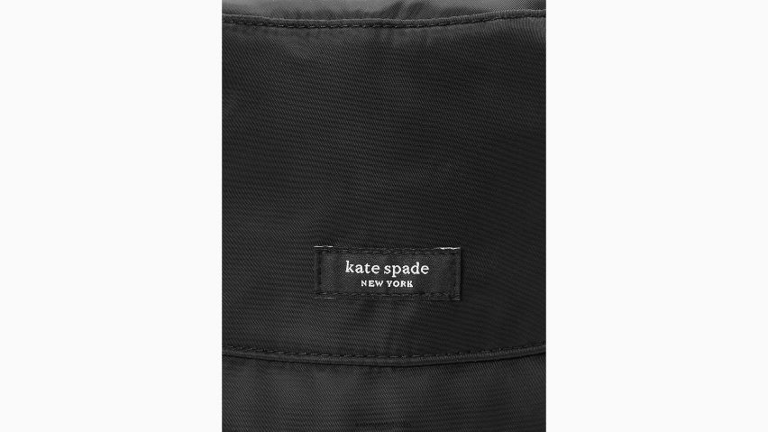 de Kate Spade Frauen Sam Icon packbarer Fischerhut Schwarz NB82J21362 Zubehör