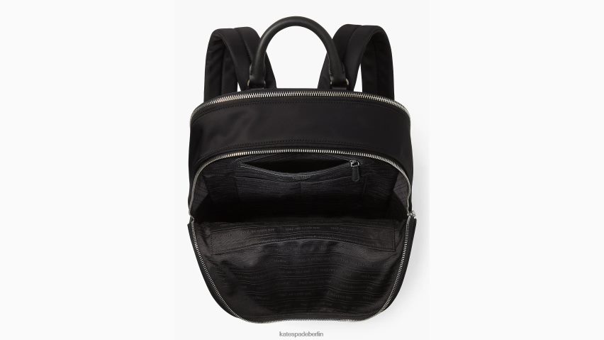 de Kate Spade Frauen Sam Ksnyl Laptop-Rucksack aus Nylon Schwarz NB82J2153 Zubehör
