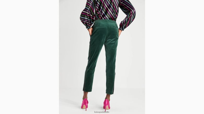 de Kate Spade Frauen Samthose Torrey-Kiefer NB82J2875 Bekleidung