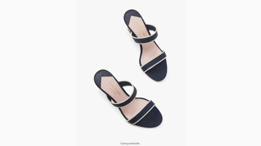 de Kate Spade Frauen Santorini-Wedges Blazer blau/creme NB82J2479 Schuhwerk