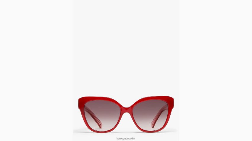 de Kate Spade Frauen Savanna-Sonnenbrille Rot NB82J21394 Zubehör