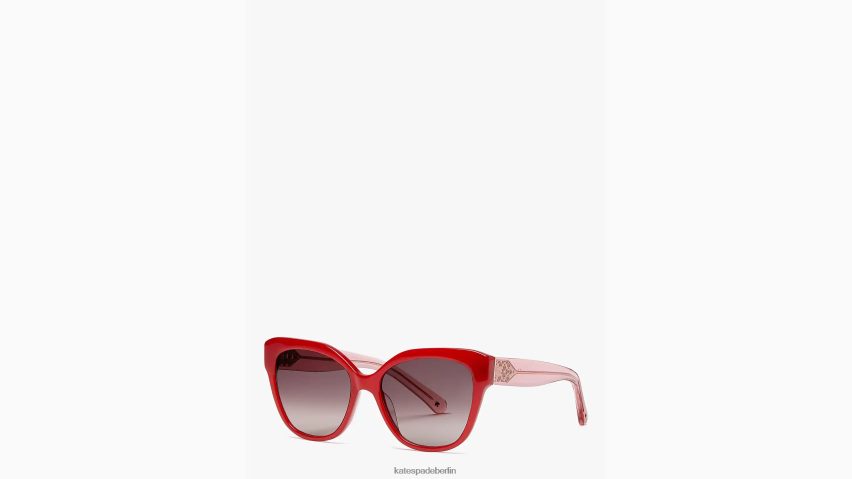 de Kate Spade Frauen Savanna-Sonnenbrille Rot NB82J21394 Zubehör