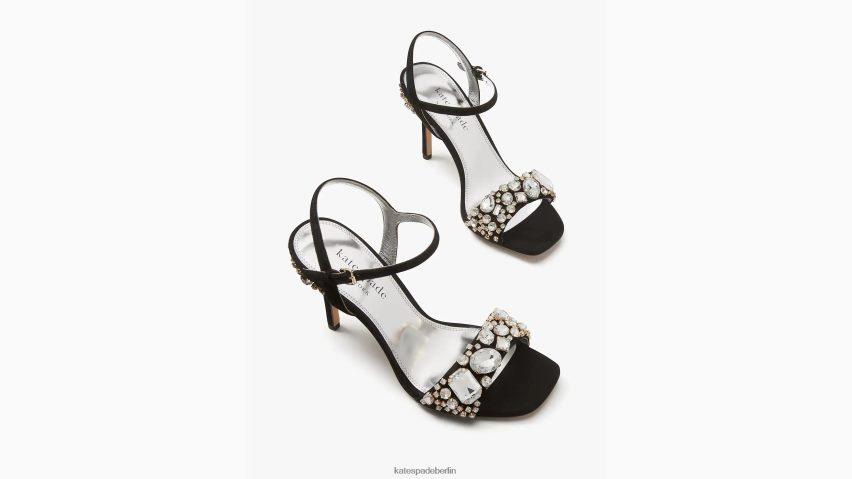 de Kate Spade Frauen Schatzsandalen Schwarz NB82J2582 Schuhwerk