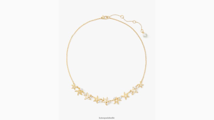 de Kate Spade Frauen Seestern-Halskette klares Multi NB82J2982 Zubehör