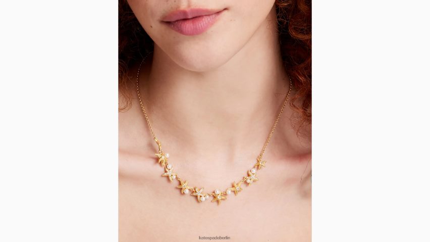de Kate Spade Frauen Seestern-Halskette klares Multi NB82J2982 Zubehör