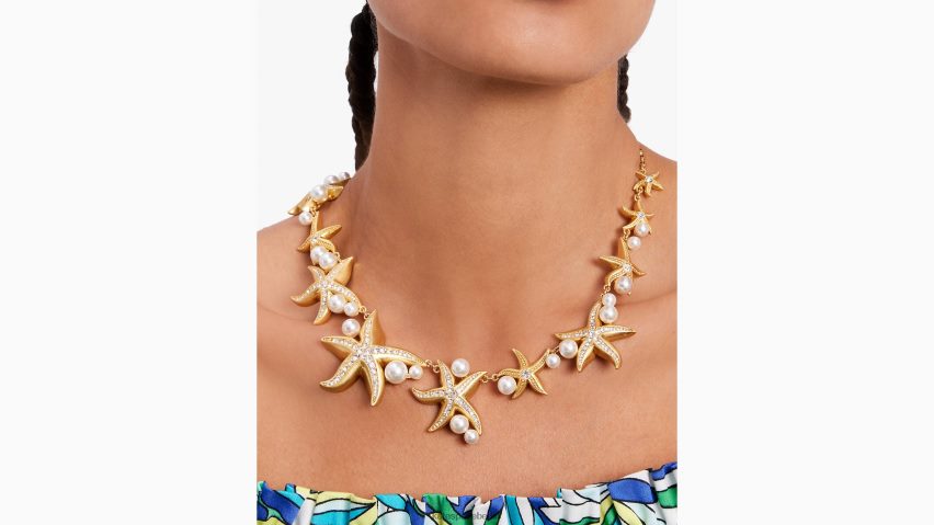 de Kate Spade Frauen Seestern-Statement-Halskette klares Multi NB82J2980 Zubehör