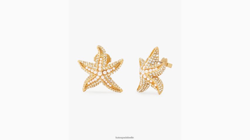 de Kate Spade Frauen Seestern-Statement-Ohrstecker klares Multi NB82J2983 Zubehör
