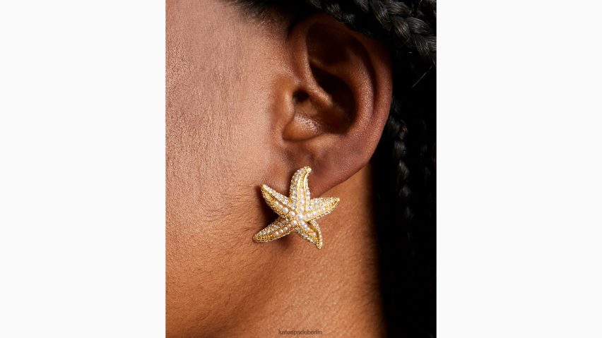 de Kate Spade Frauen Seestern-Statement-Ohrstecker klares Multi NB82J2983 Zubehör