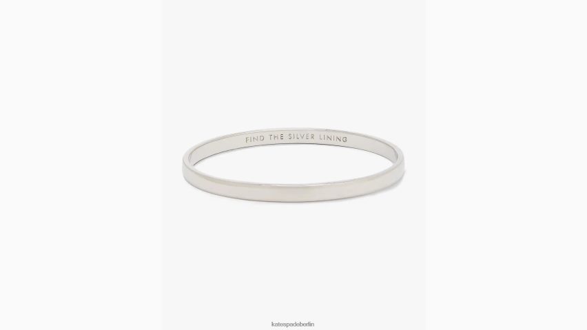 de Kate Spade Frauen Silberfarbener Idiom-Armreif Silber NB82J21109 Zubehör