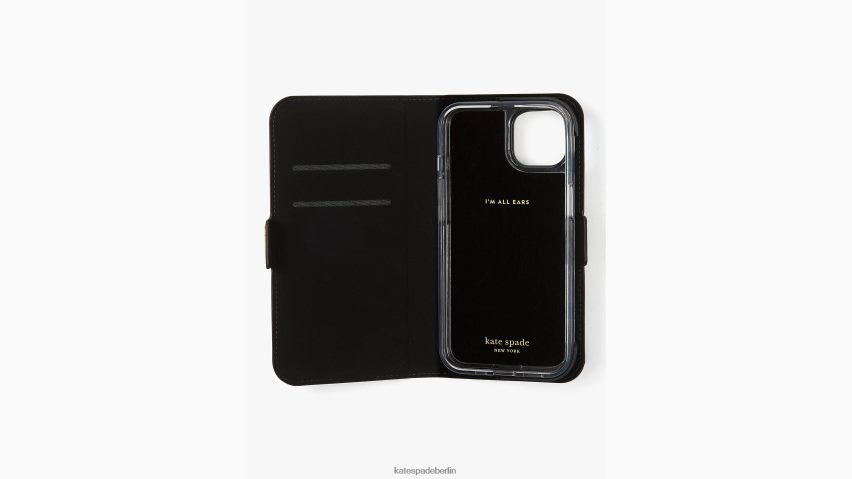de Kate Spade Frauen Spencer Floral Medley Folio-Hülle mit Magnetverschluss für iPhone 13 Pergament multi NB82J21436 Zubehör