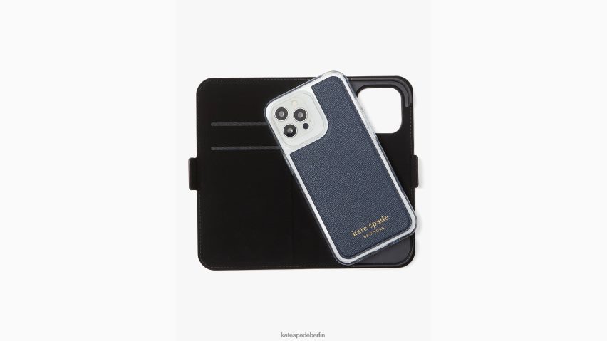 de Kate Spade Frauen Spencer Floral Medley iPhone 13 Pro magnetische Wickelhülle im Folioformat Pergament multi NB82J21416 Zubehör