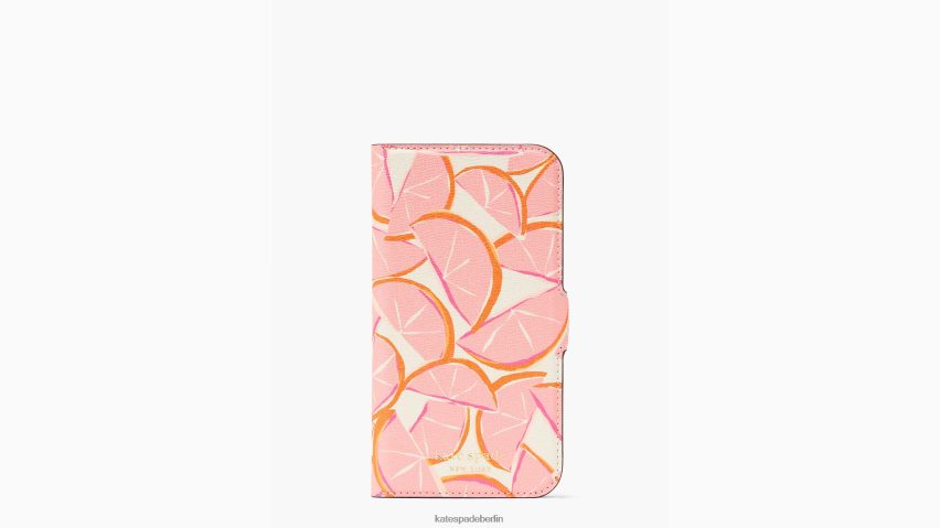 de Kate Spade Frauen Spencer Grapefruit iPhone 13 Pro magnetische Folio-Hülle rosa multi NB82J21442 Zubehör