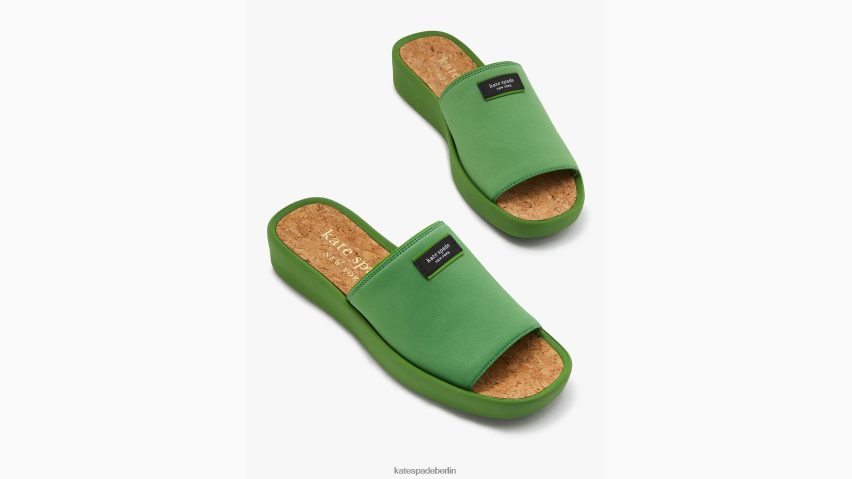 de Kate Spade Frauen Spree Slide-Sandalen ks grün NB82J2518 Schuhwerk