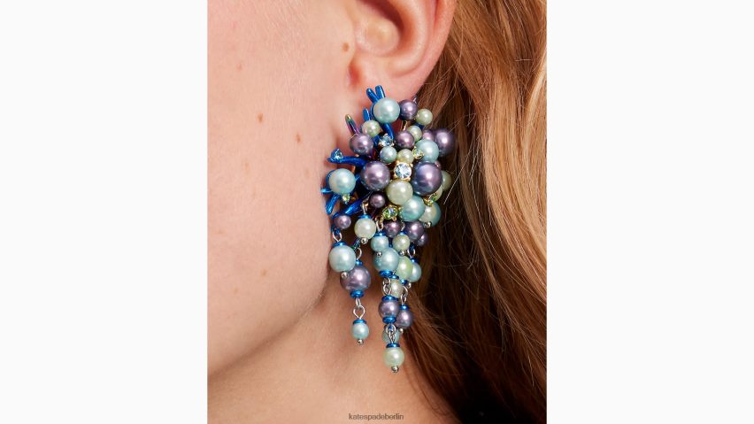 de Kate Spade Frauen Statement-Ohrringe mit Meeressirene blau/mehrfarbig NB82J2996 Zubehör