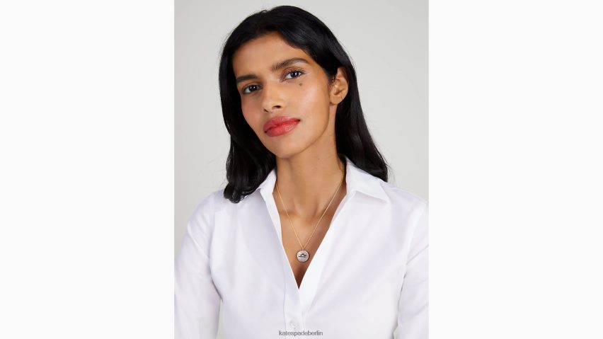 de Kate Spade Frauen Sternzeichen in den Sternen Perlmuttanhänger Perlmutt/Gold NB82J21123 Zubehör