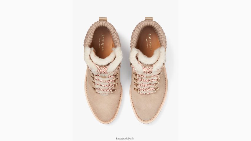 de Kate Spade Frauen Stiefeletten mit Weidenkeil rustikales Braun NB82J2584 Schuhwerk