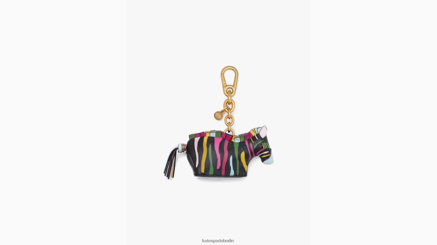 de Kate Spade Frauen Taschenanhänger mit Ziggy-Zebraverzierung multi NB82J21441 Zubehör