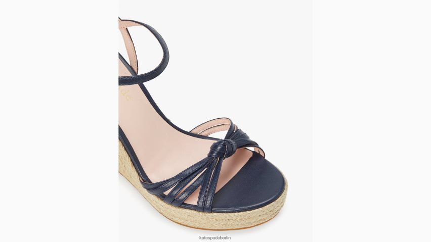 de Kate Spade Frauen Tessa Espadrille-Wedges Blazer blau NB82J2512 Schuhwerk