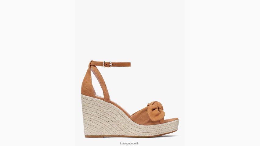 de Kate Spade Frauen Tiana-Plateaukeile Bungalow braun NB82J2504 Schuhwerk