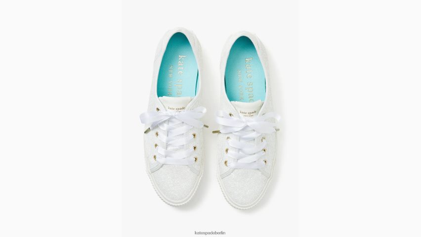 de Kate Spade Frauen Trista-Sneaker Optik weiß NB82J2530 Schuhwerk