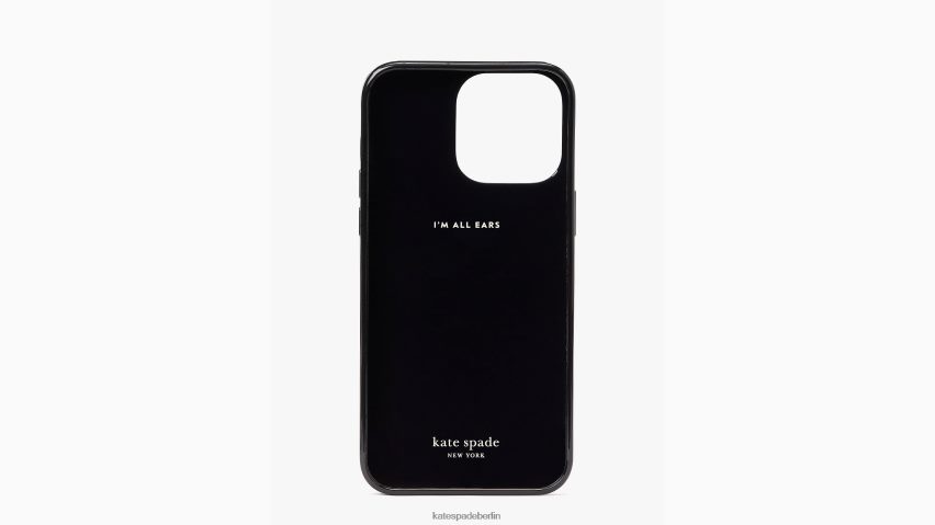 de Kate Spade Frauen Tulpenwurf iPhone 14 Pro Max Hülle schwarz-multi NB82J21283 Zubehör