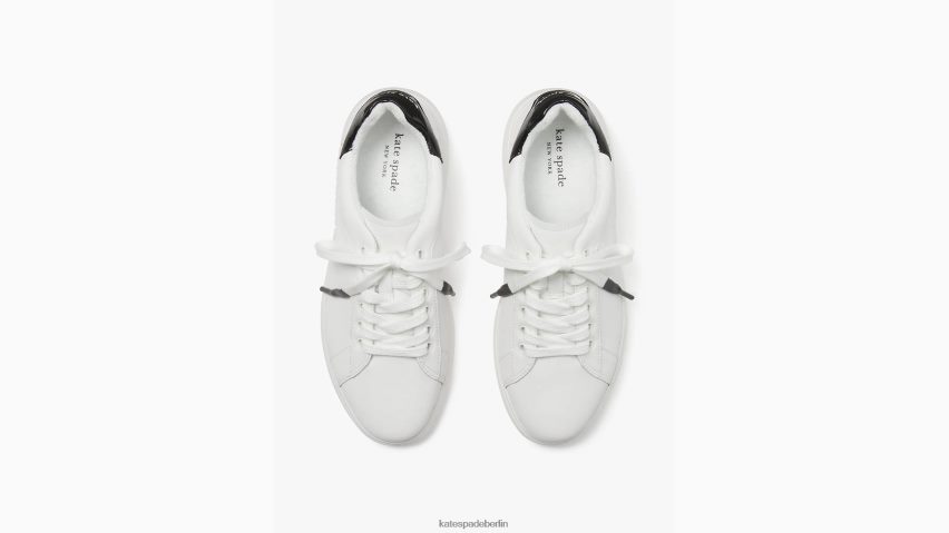 de Kate Spade Frauen Turnschuhe anheben Schwarz NB82J2548 Schuhwerk