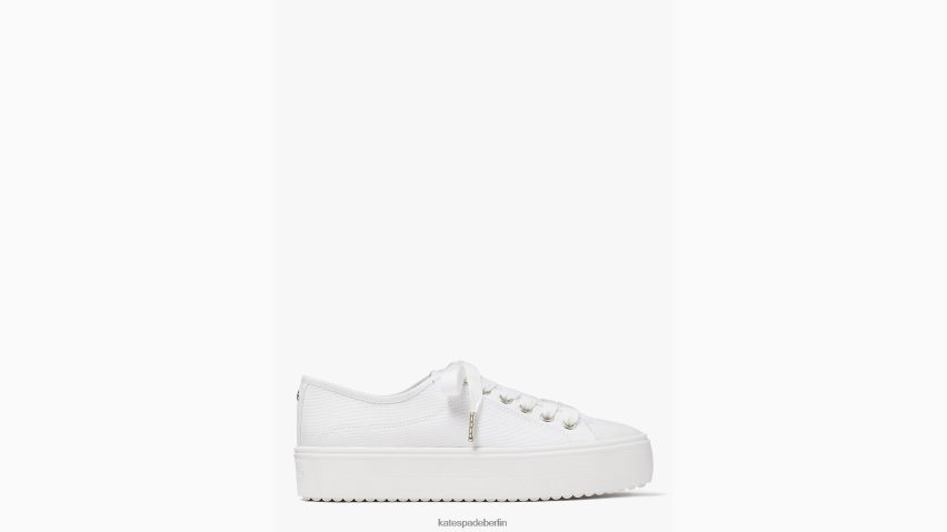 de Kate Spade Frauen Turnschuhe servieren Elfenbein NB82J2486 Schuhwerk