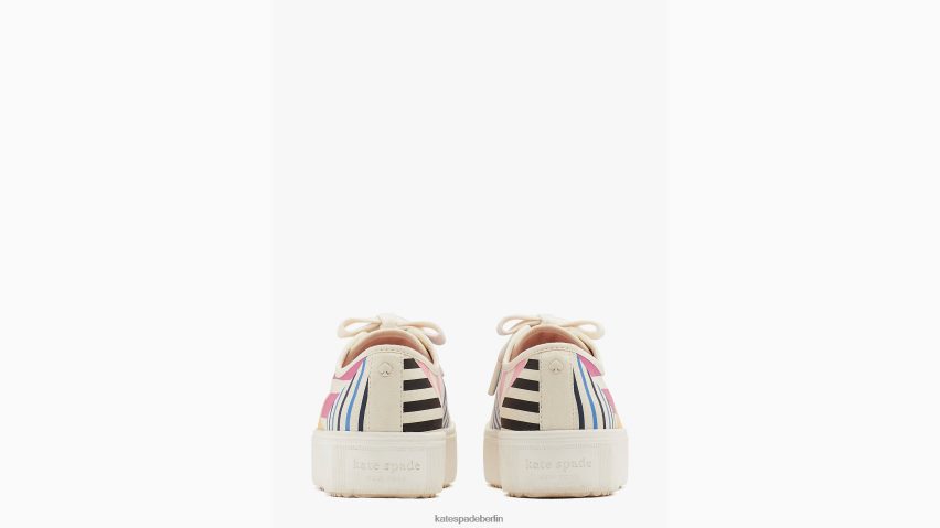 de Kate Spade Frauen Turnschuhe servieren Patchwork NB82J2538 Schuhwerk