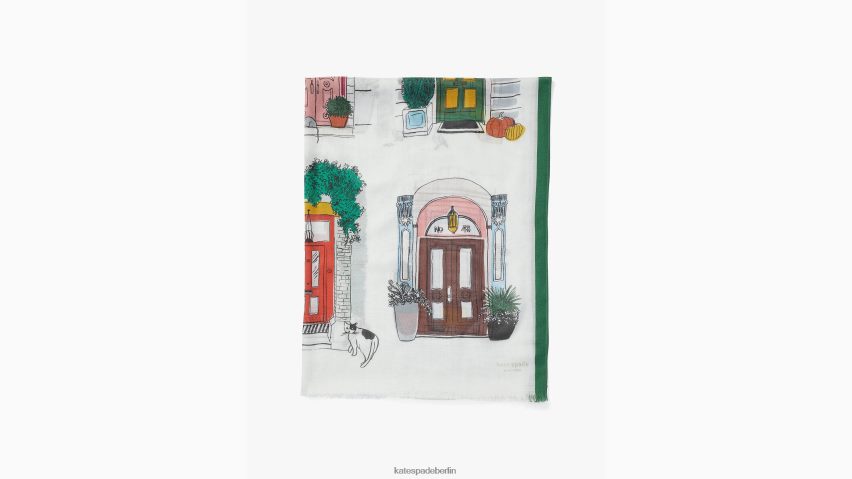 de Kate Spade Frauen Türen von New York länglicher Schal multi NB82J21360 Zubehör