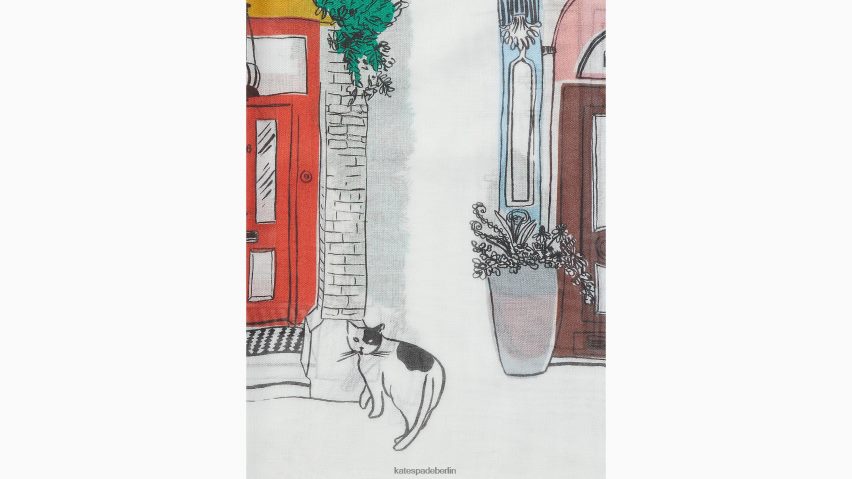 de Kate Spade Frauen Türen von New York länglicher Schal multi NB82J21360 Zubehör