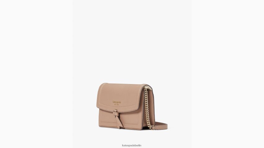 de Kate Spade Frauen Umhängetasche mit Knotenklappe Kraftpapier NB82J2181 Zubehör