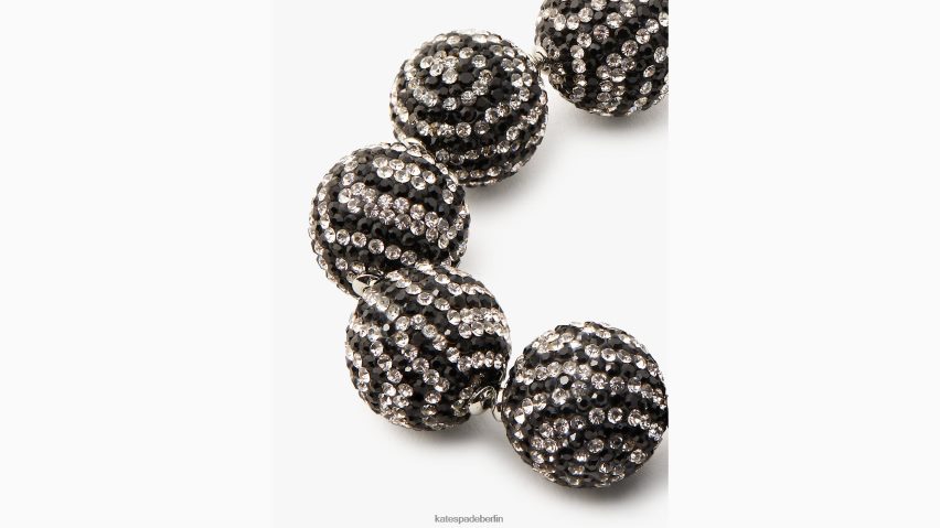 de Kate Spade Frauen Verdienen Sie sich Ihr Statement-Armband mit Streifen schwarz-multi NB82J21224 Zubehör
