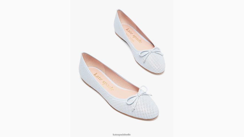 de Kate Spade Frauen Veronica Ballerinas Aquarell blau NB82J2561 Schuhwerk