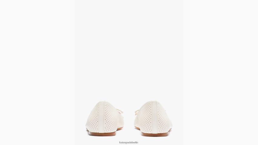 de Kate Spade Frauen Veronica Ballerinas Pergament NB82J2560 Schuhwerk