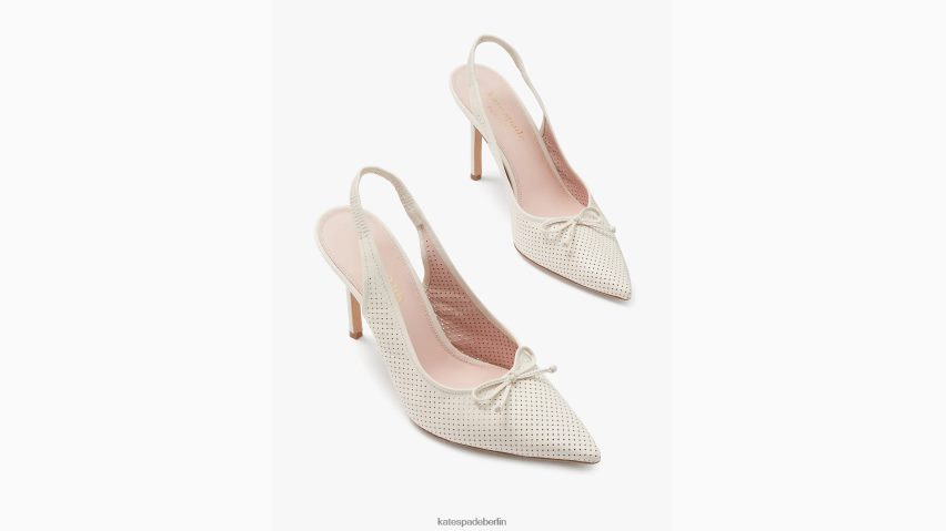 de Kate Spade Frauen Veronica Slingback-Pumps Pergament NB82J2580 Schuhwerk