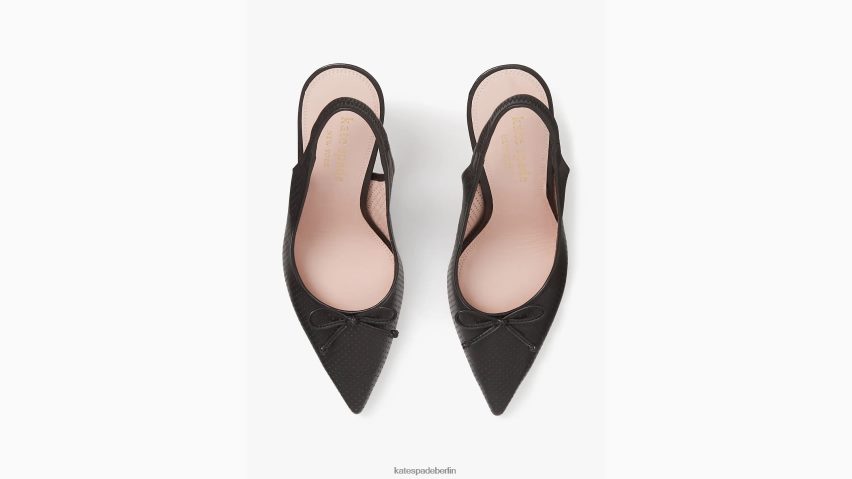 de Kate Spade Frauen Veronica Slingback-Pumps Schwarz NB82J2581 Schuhwerk
